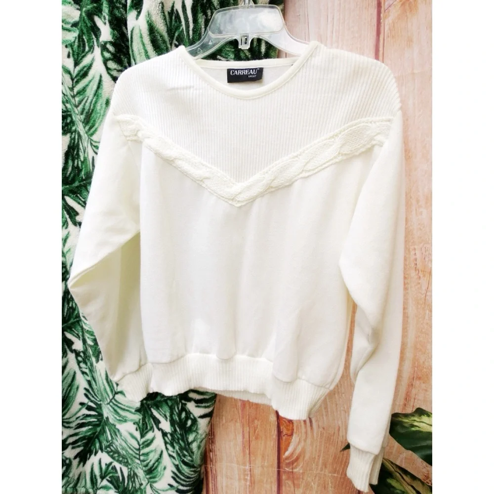Vintage cozy cottage knit sweater 🍁 - Picture 2 of 8